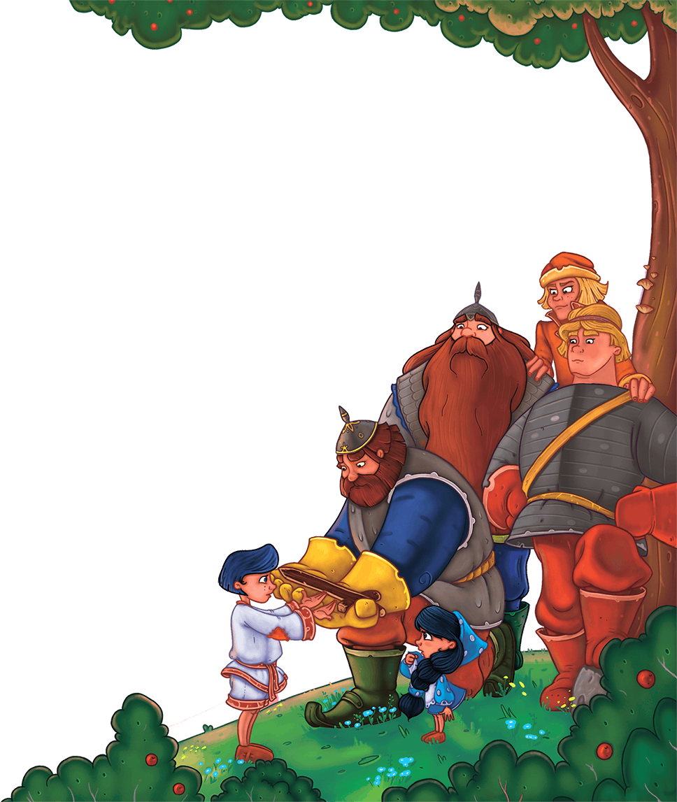 Рамка богатыри