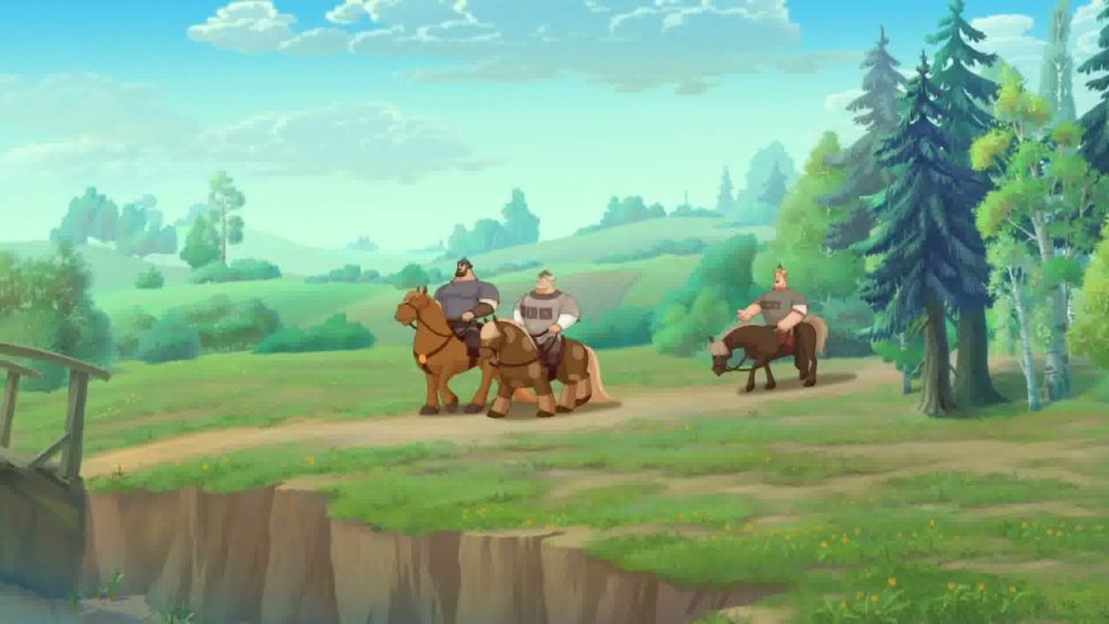 Три богатыря мультфильм 2012 Добрыня