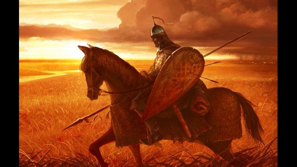 Владимир Мономах на коне