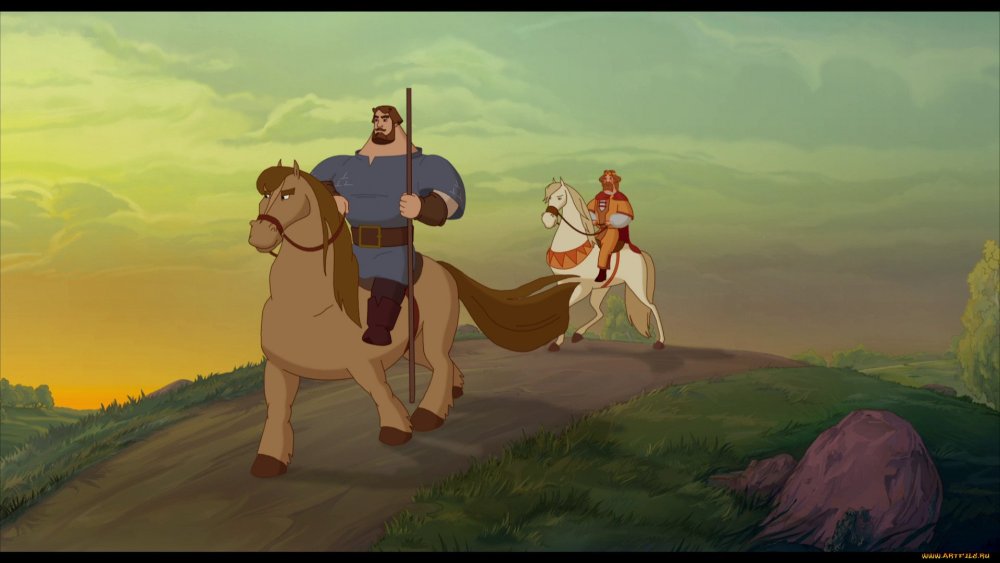 Богатырь Илья Муромец и Соловей разбойник