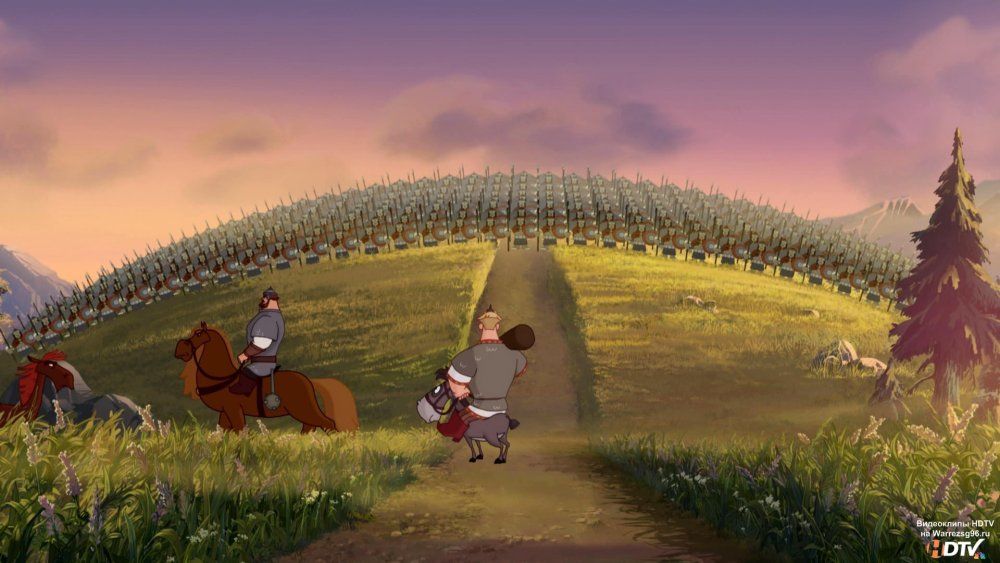 Три богатыря и Шамаханская царица мультфильм 2010 мультфильм