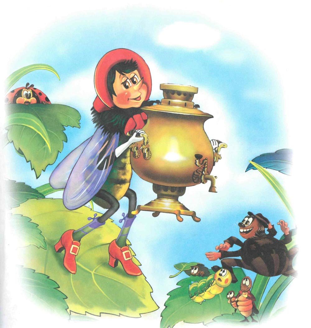 Сказки Корнея Чуковского. Муха-Цокотуха