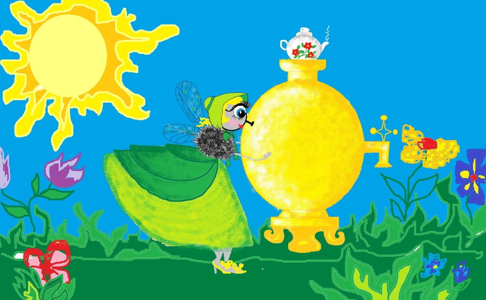 Басня Крылова Муха Цокотуха