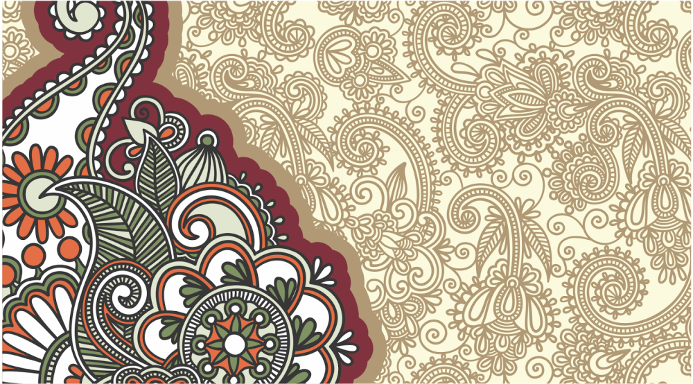 Вектор орнамент батик