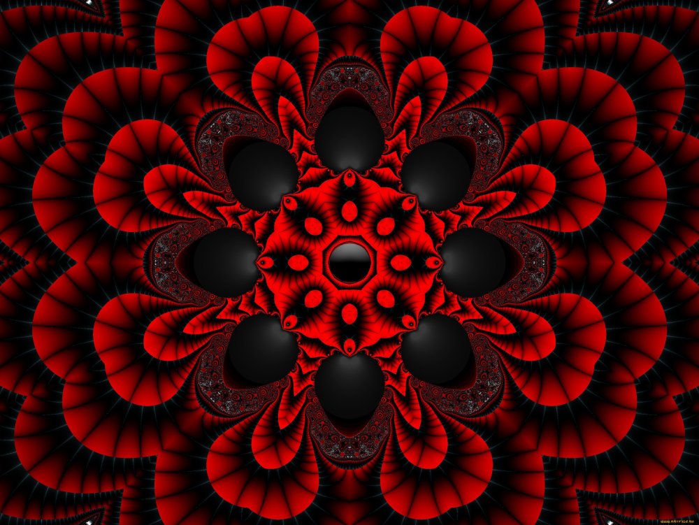 Красные Фракталы