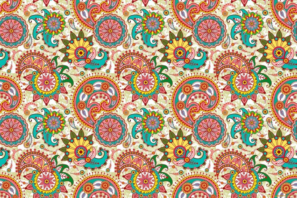 Восточный орнамент вектор паттерн