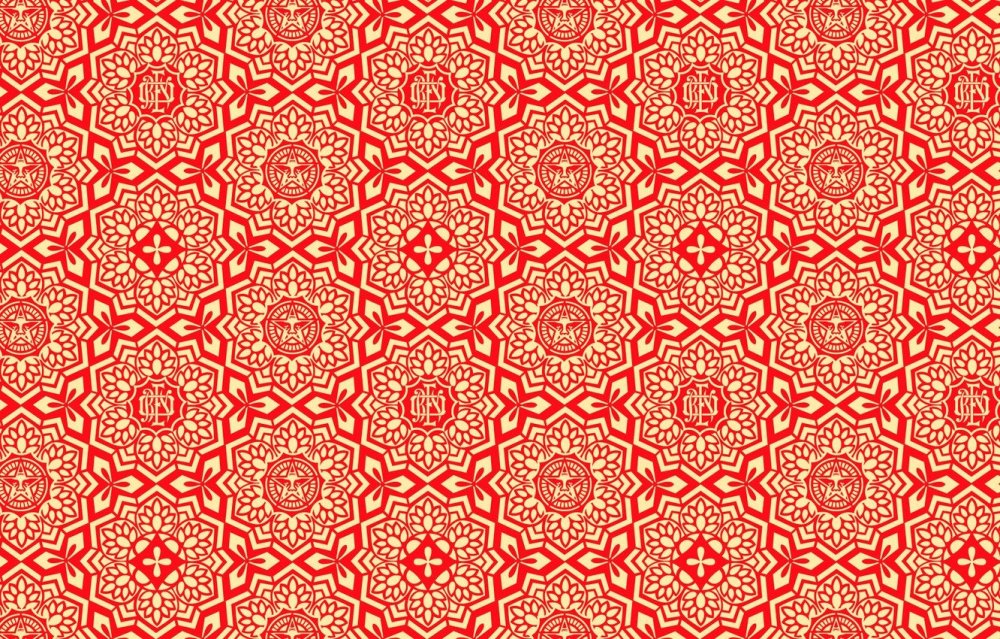 Шепард Фейри паттерн