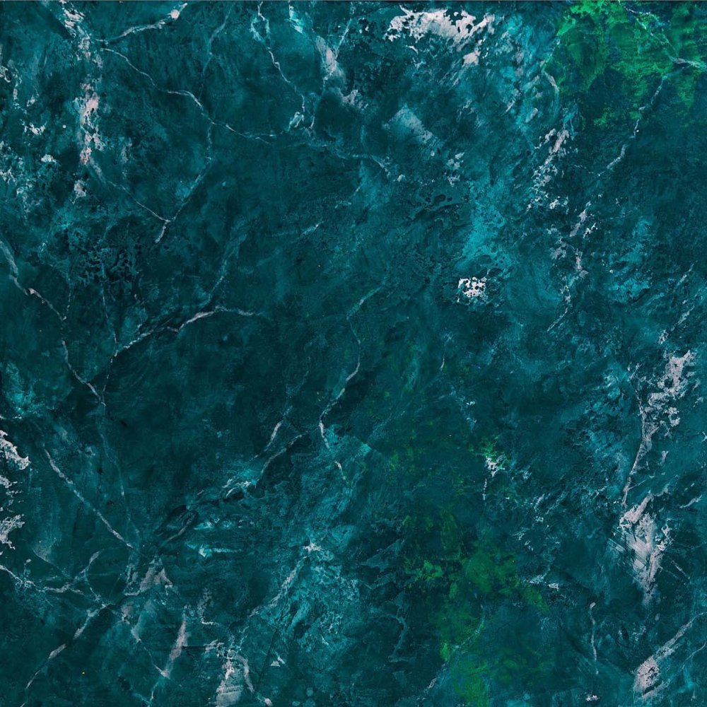 Мрамор зеленый малахит