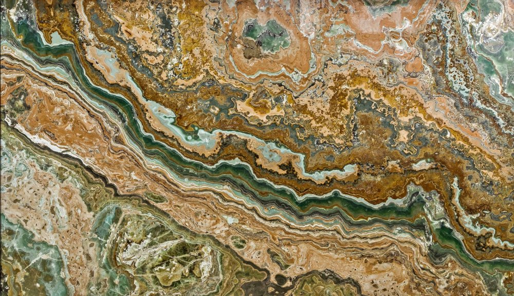 Плитка напольная зеленая