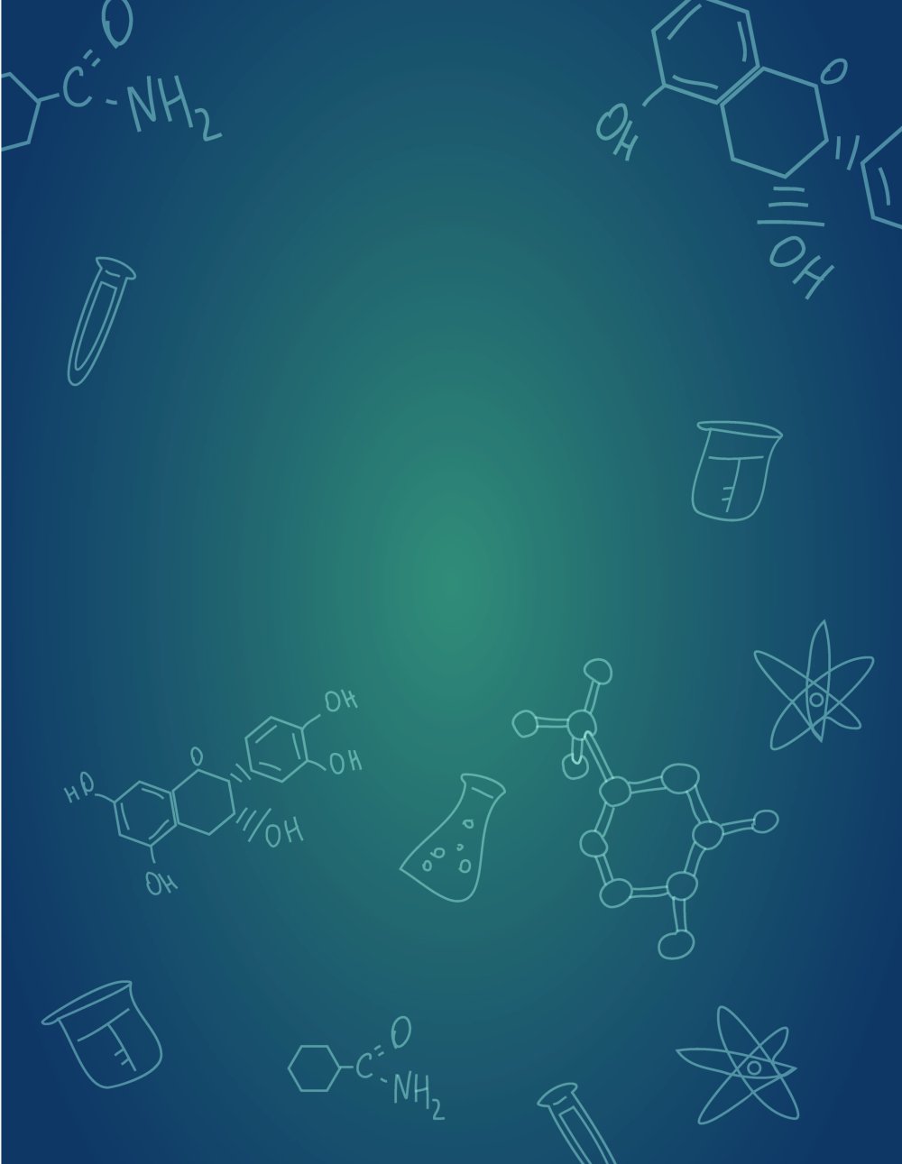 Фон для презентации по химии