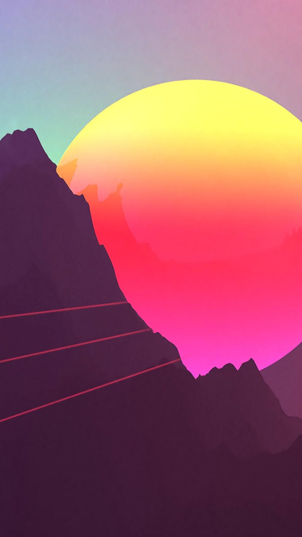 Закат Минимализм