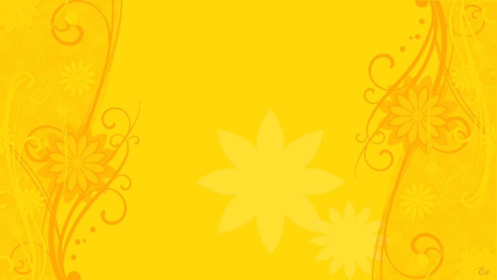Желтый фон с узорами