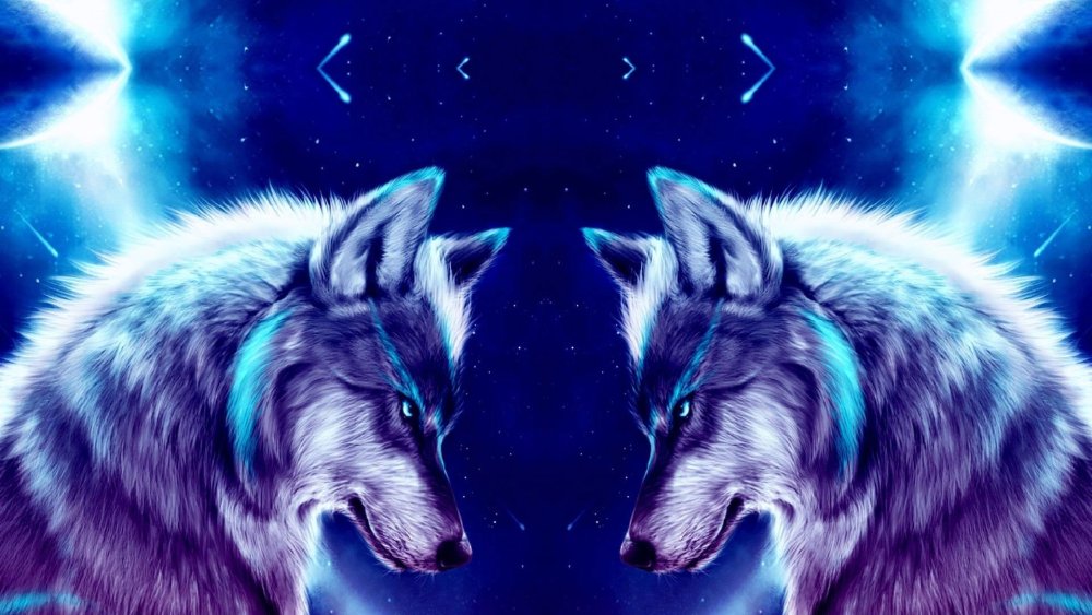 Обои на рабочий стол волк