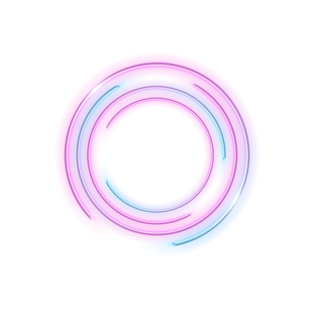 Неоновый круг