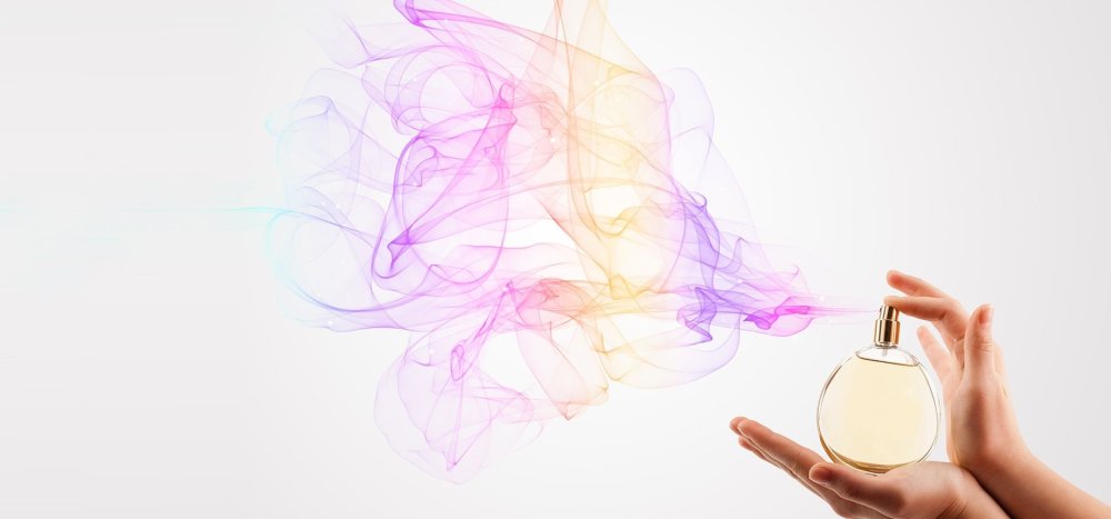 Фон для рекламы парфюма