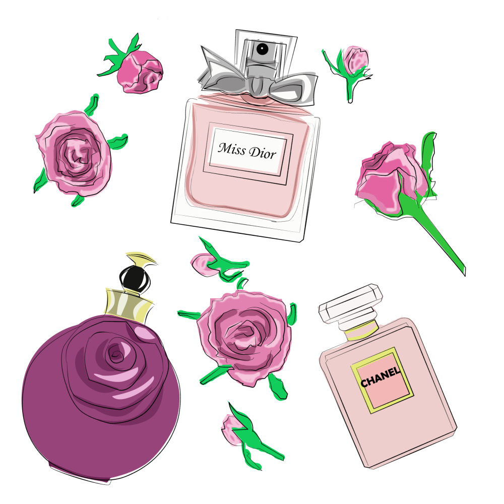 Бумажная косметика духи