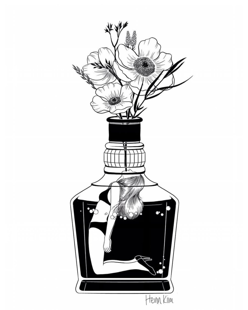 Henn Kim иллюстрации