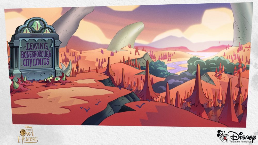 Фон из дома Совы