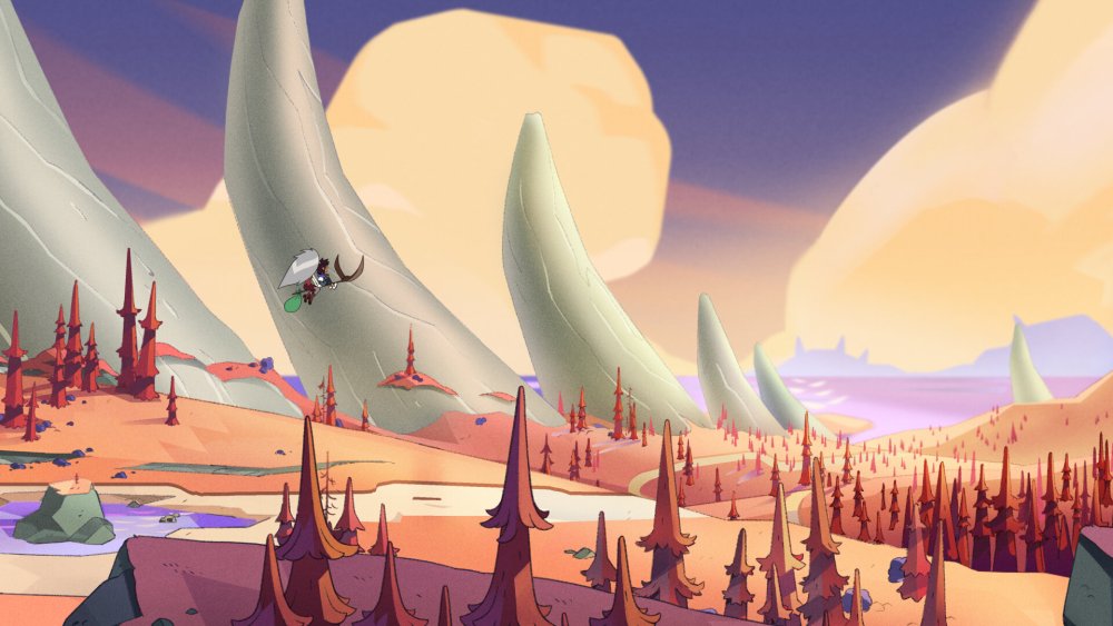 Совиный дом фон