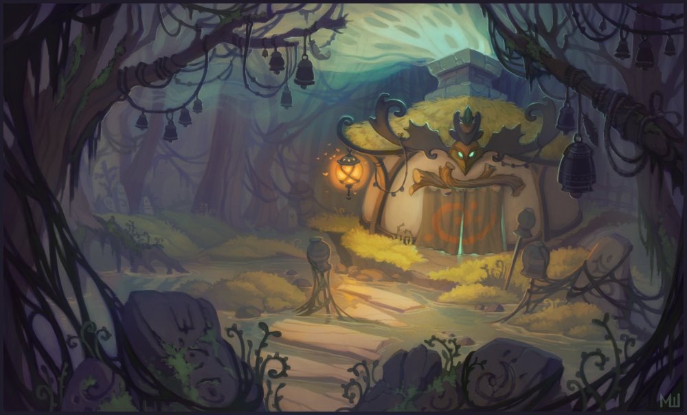 Дом Совы арт