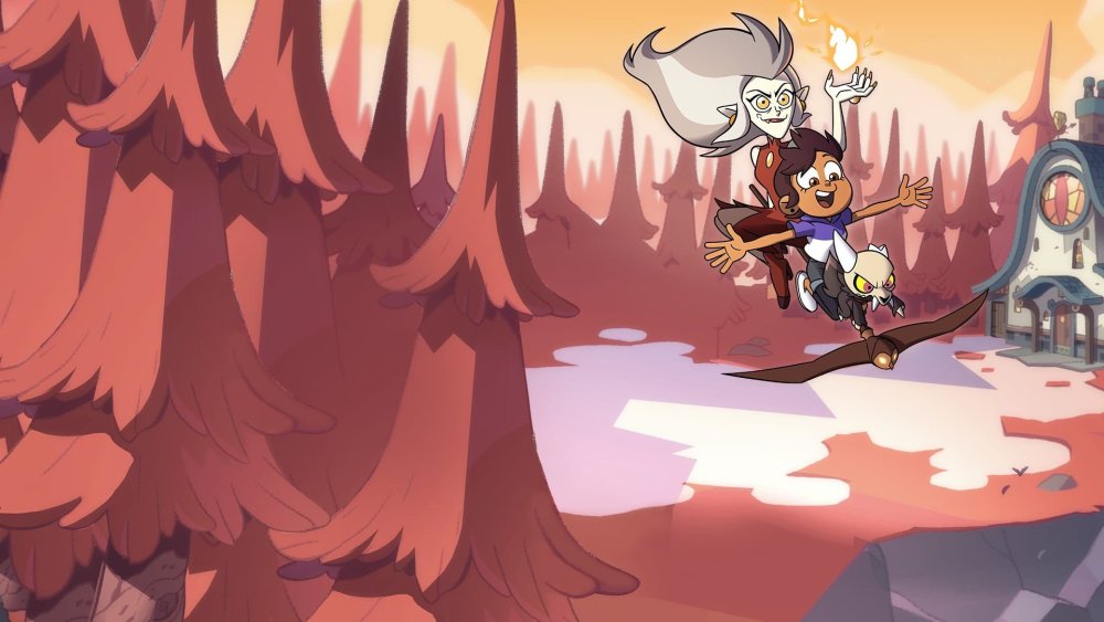 Обои голубые с совами