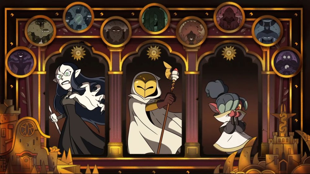 Совиный дом Хантер золотой Страж