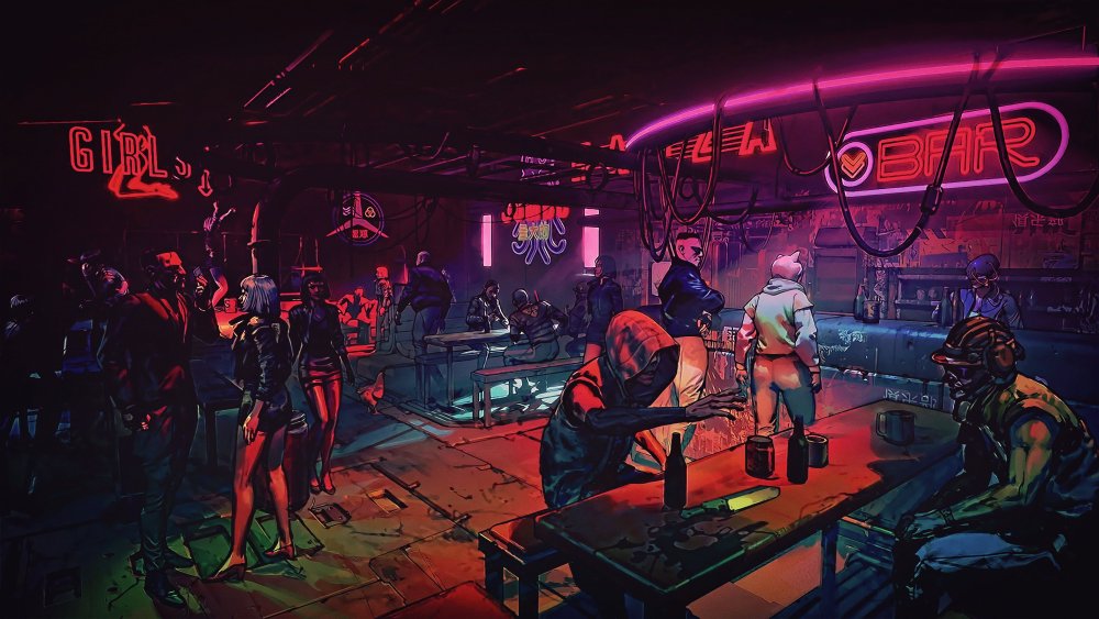 Cyberpunk 2077 Bar