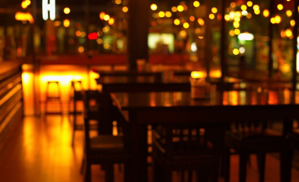 Бар размытый фон