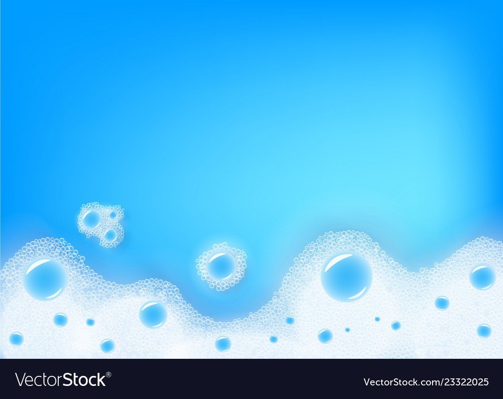 Мыльная пена вектор