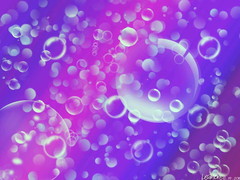Фон мыльные пузыри