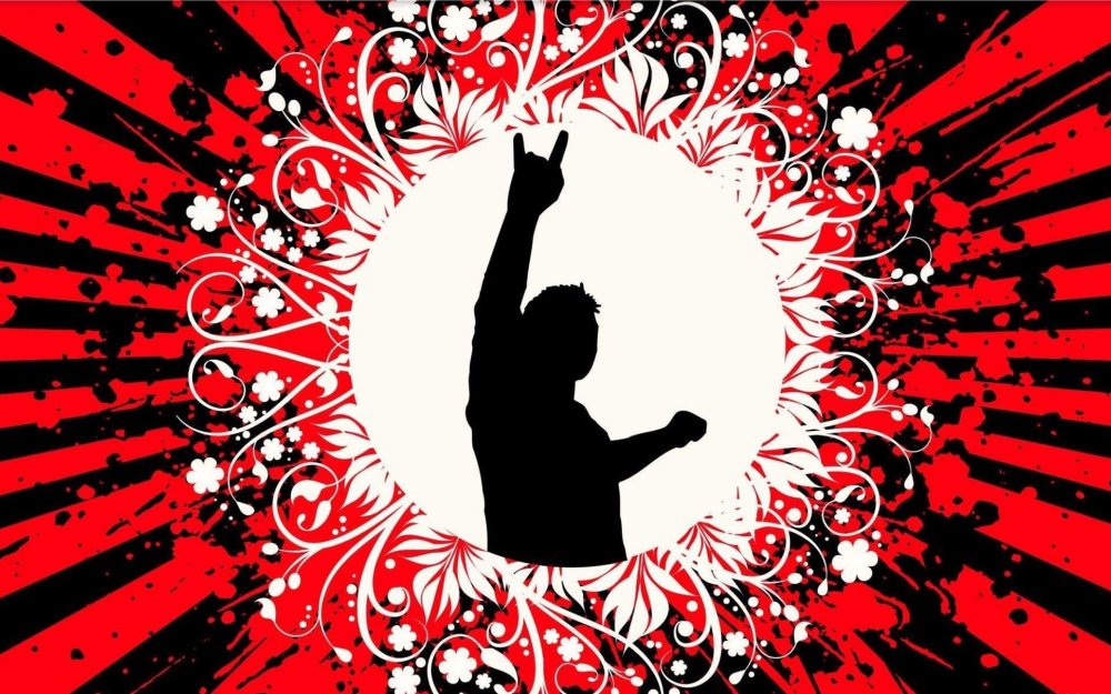 Рок н ролл абстракция