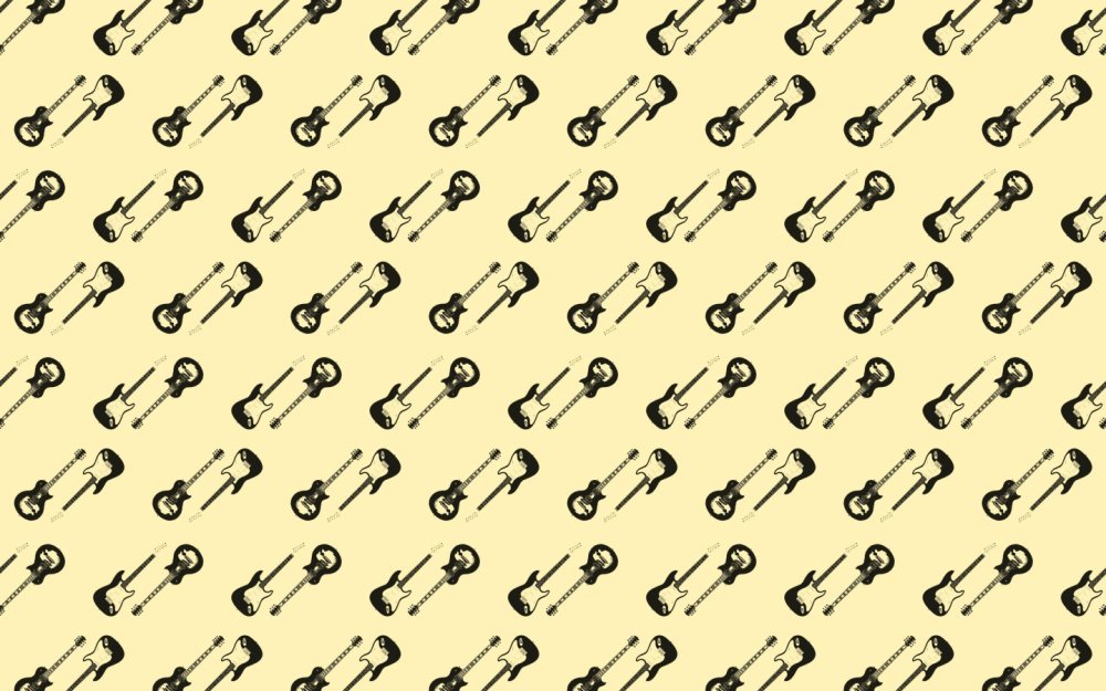 Много гитар фон