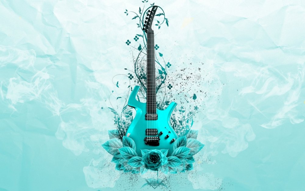 Фон рабочего стола гитара
