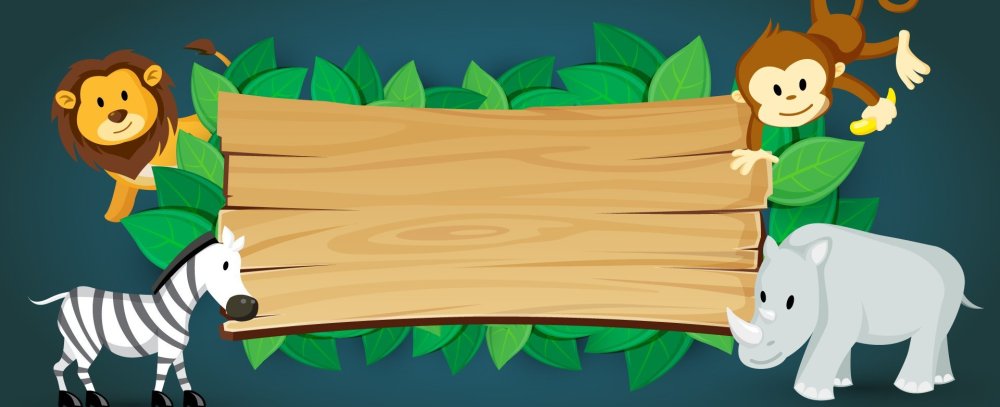 Фон зоопарк