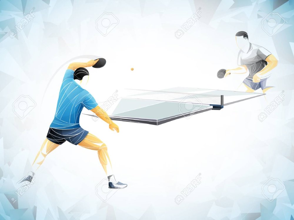 Пинг понг фон