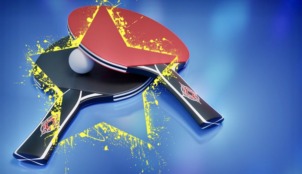 Настольный теннис баннер