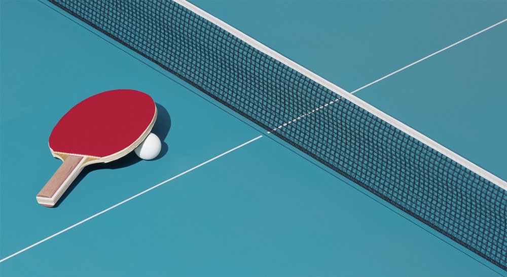 Настольный теннис баннер