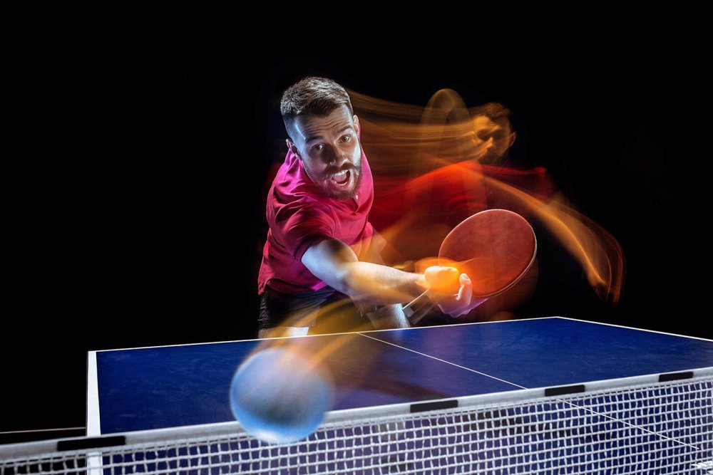 Настольный теннис фон