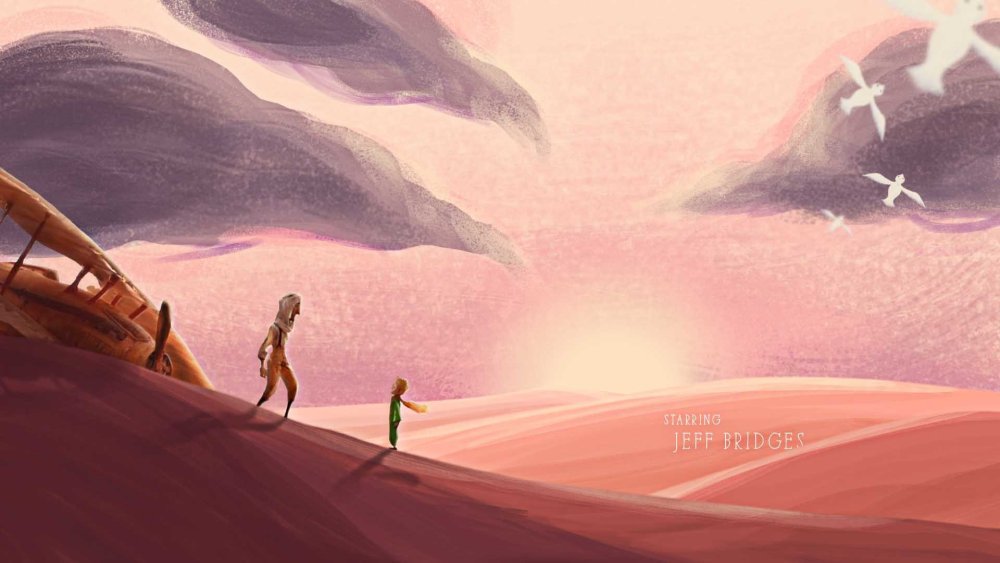 Маленький принц мультфильм 2015 пустыня