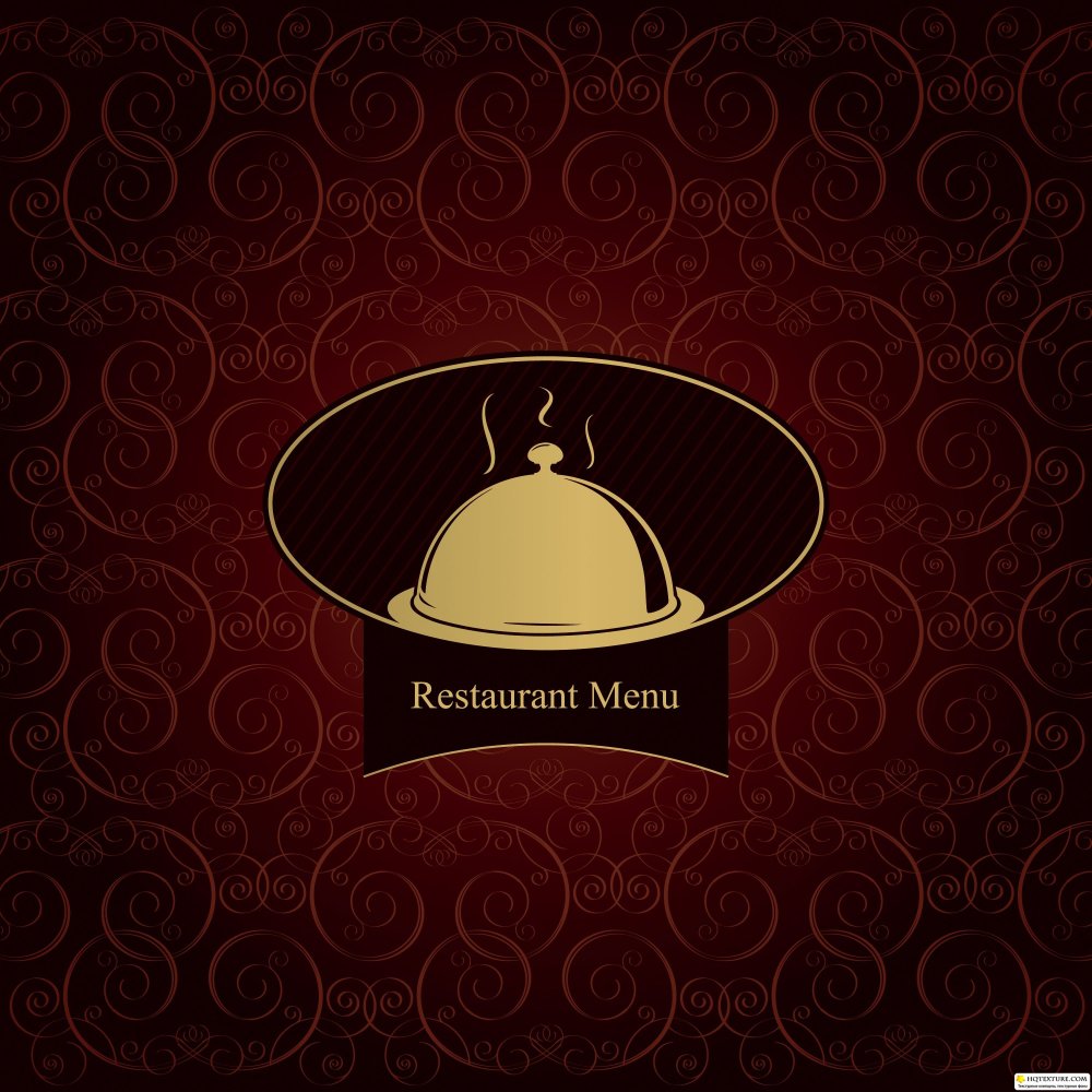 Фон для меню ресторана