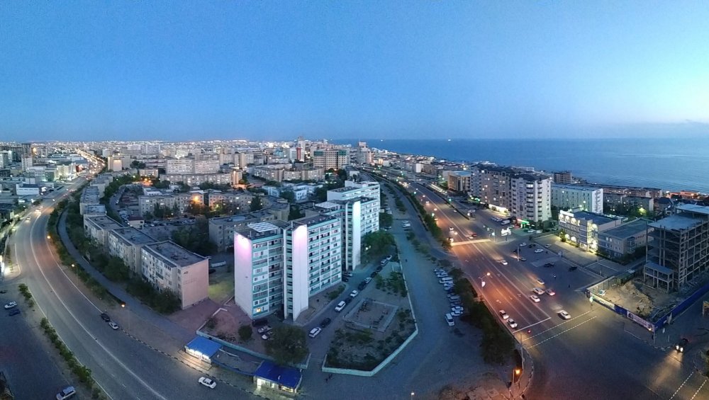 Город Актау Казахстан