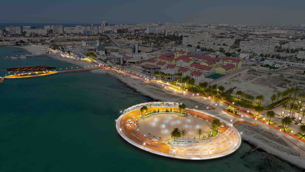 Актау Казахстан набережная