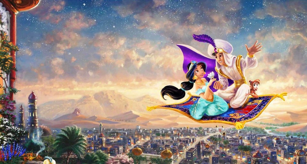 Томас Кинкейд Disney  Аладдин