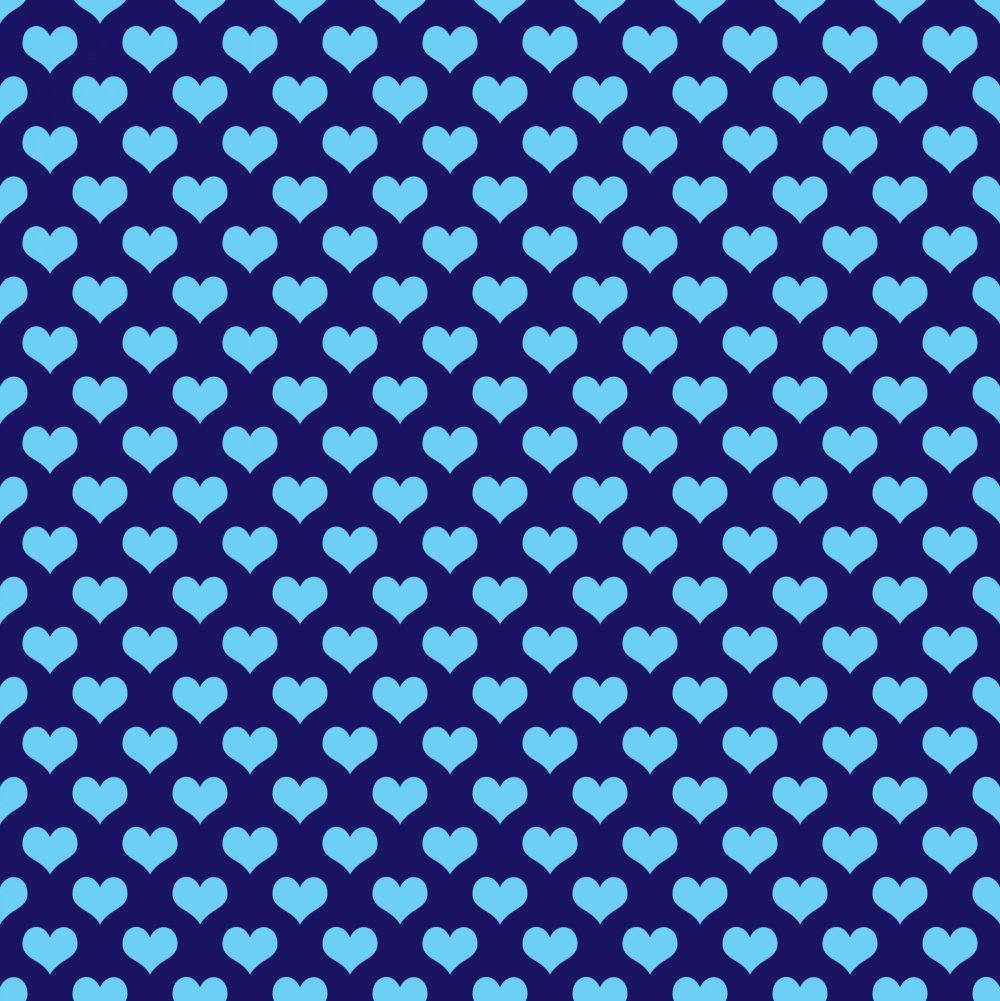 Красивый синий баннер