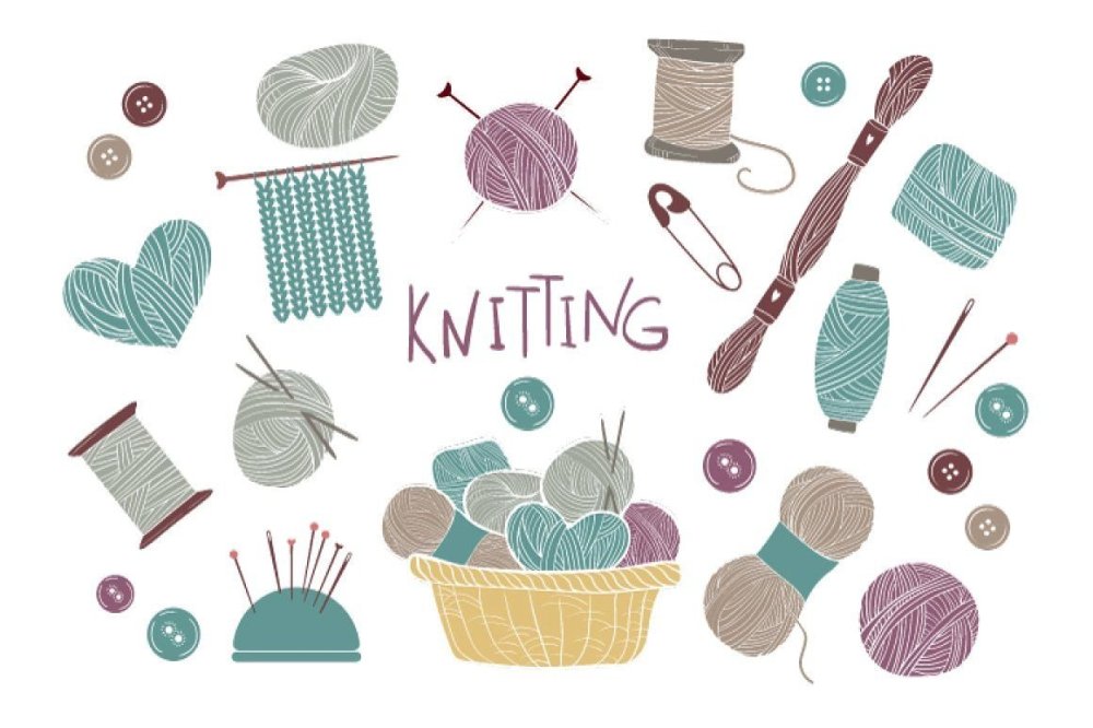 Вязание вектор