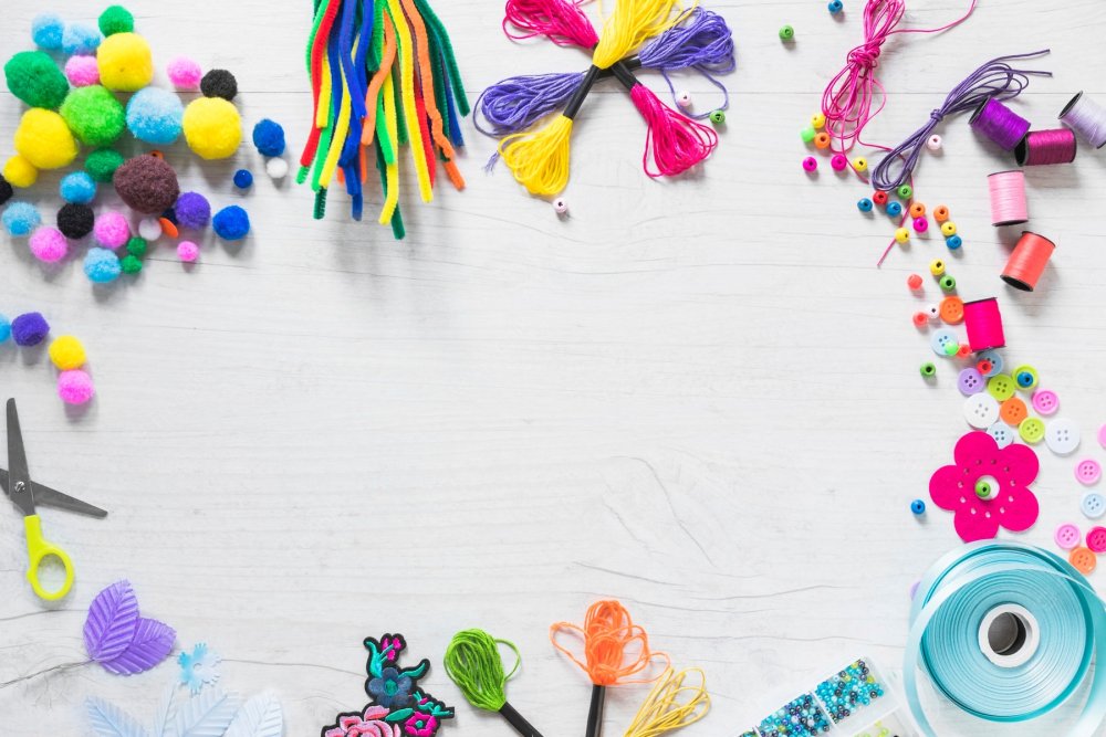 Фон для афиши рукоделие