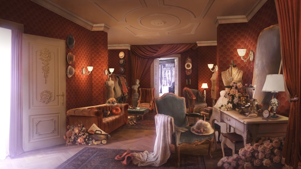 Гримерка в театре 19 век