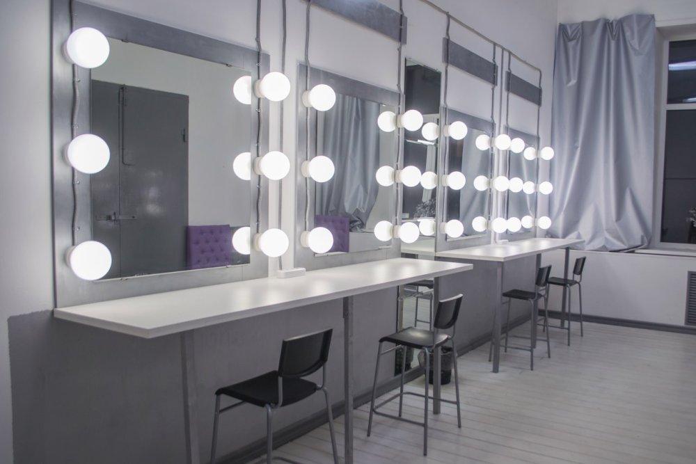 Интерьер гримерной комнаты