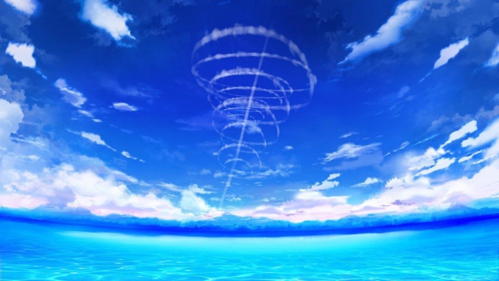 Аниме облака