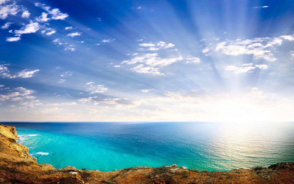Море солнце